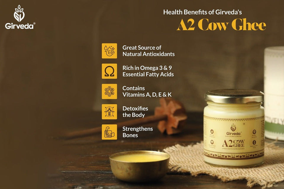 Why Should You Prefer A2 Cow Ghee? - Girveda